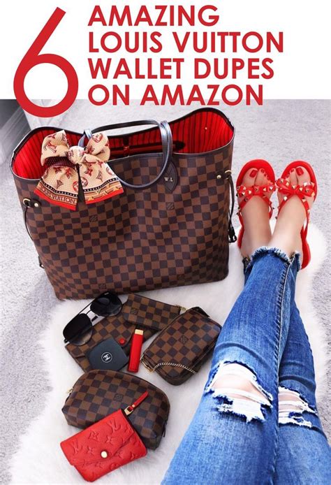 lv wallet dupe amazon|louis vuitton tote dupe.